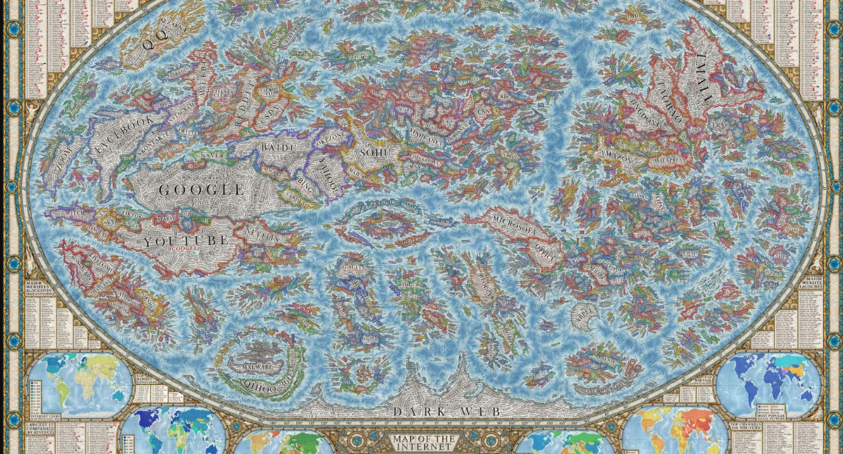 Thumbnail of A Map of the Online World in Incredible Detail