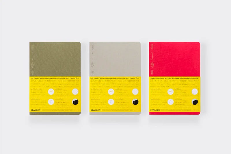 Thumbnail of ⬜ Time-less Japanese notebooks