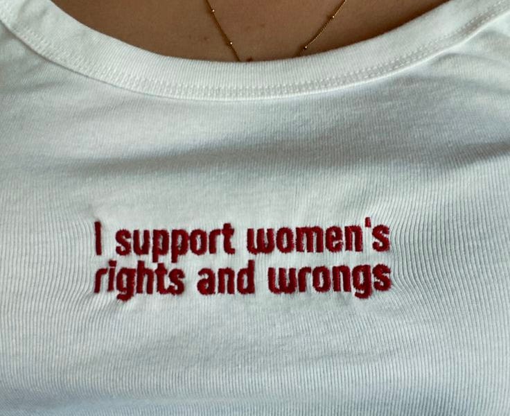 Thumbnail of let's talk about weaponising feminism