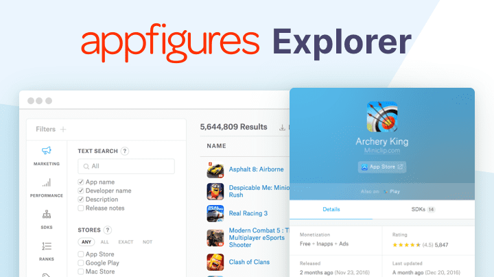 Thumbnail of App Intelligence from Appfigures