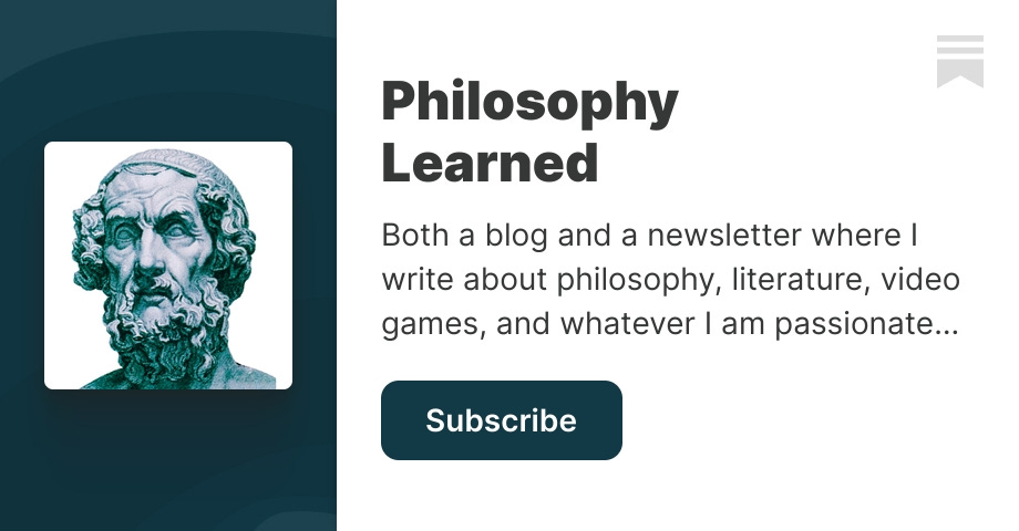 Thumbnail of Philosophy Learned | Substack