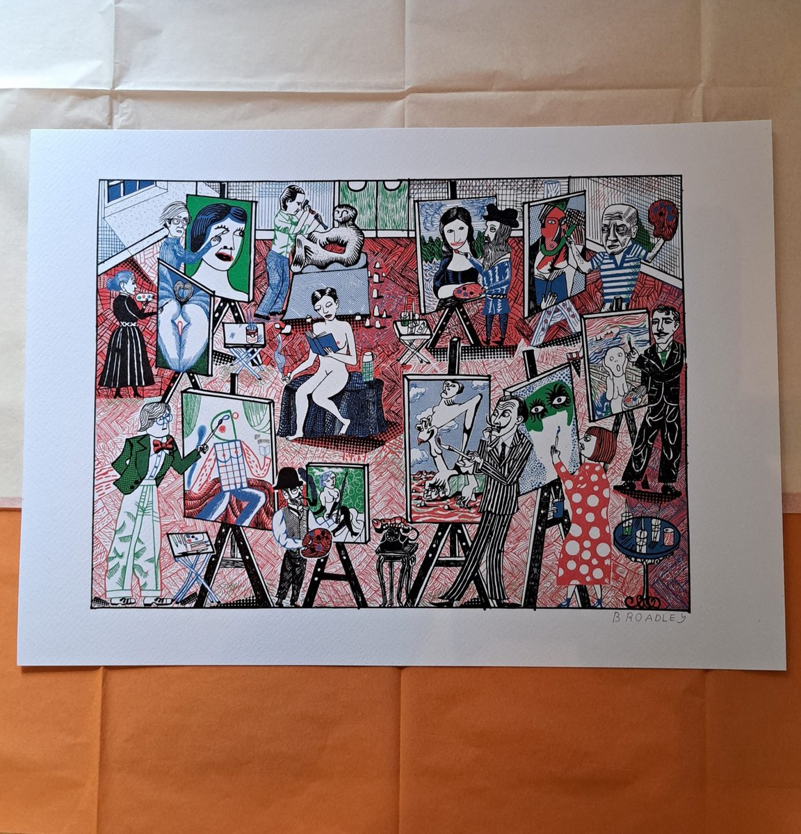 Thumbnail of All Star Art Class - Digital Print