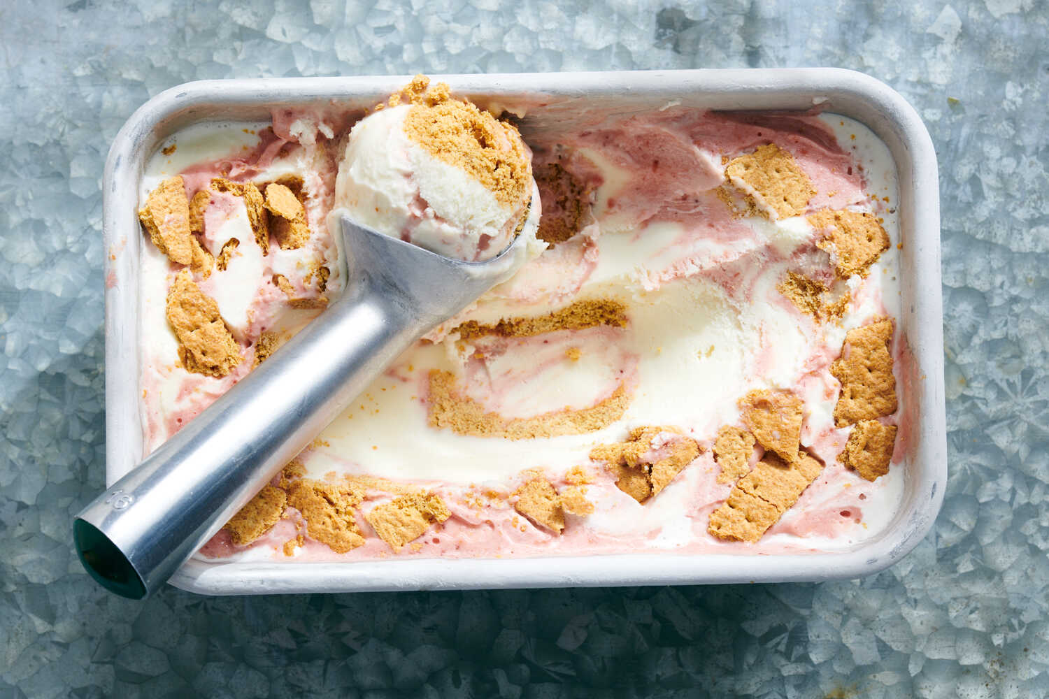Thumbnail of Strawberry Cheesecake Ice Cream Recipe