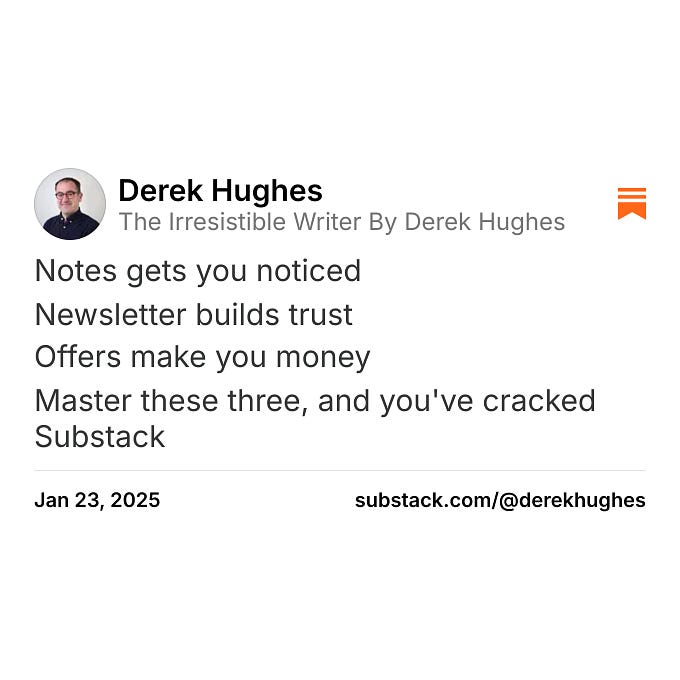 Thumbnail of Derek Hughes on Substack