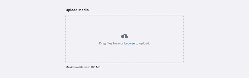 Thumbnail of File Upload Dropzone