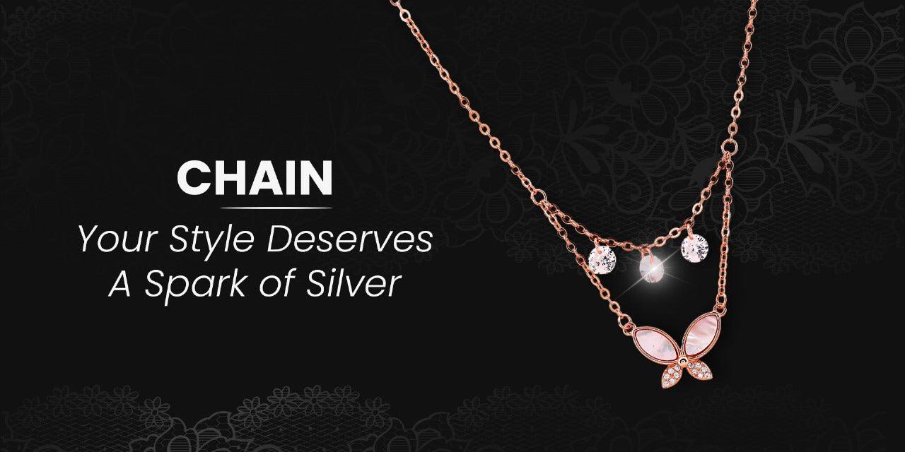 Thumbnail of Buy 925 Silver Chains Online in India – Vanika