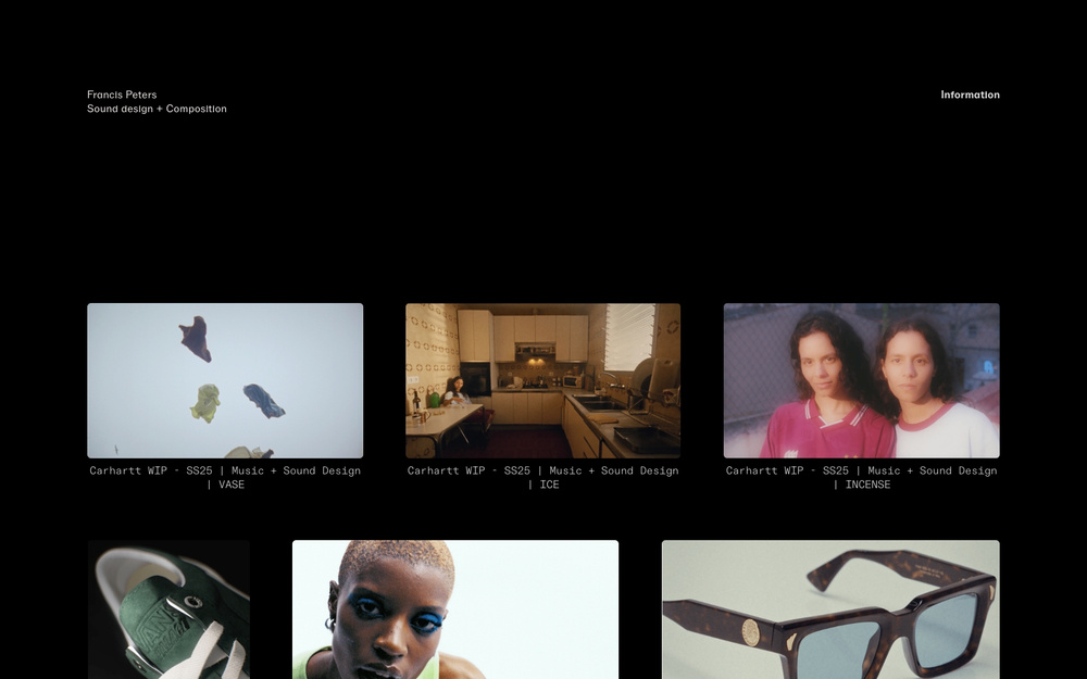 Thumbnail of Francis Peters Sound