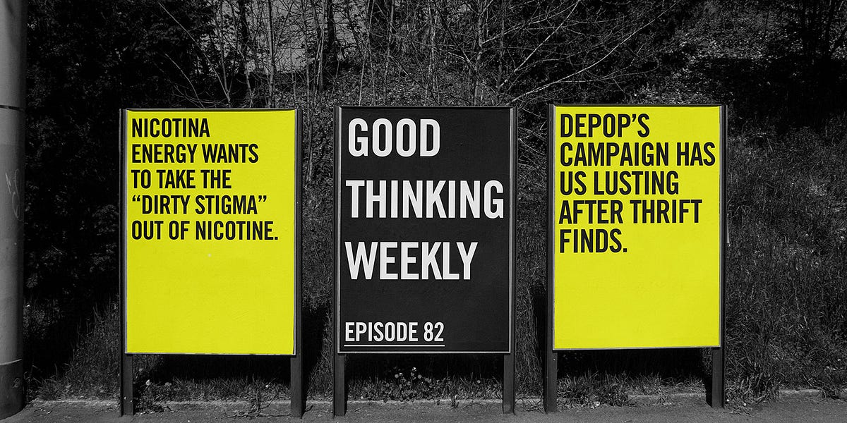 Thumbnail of Depop, Lucky, and Gap are feeling sexy