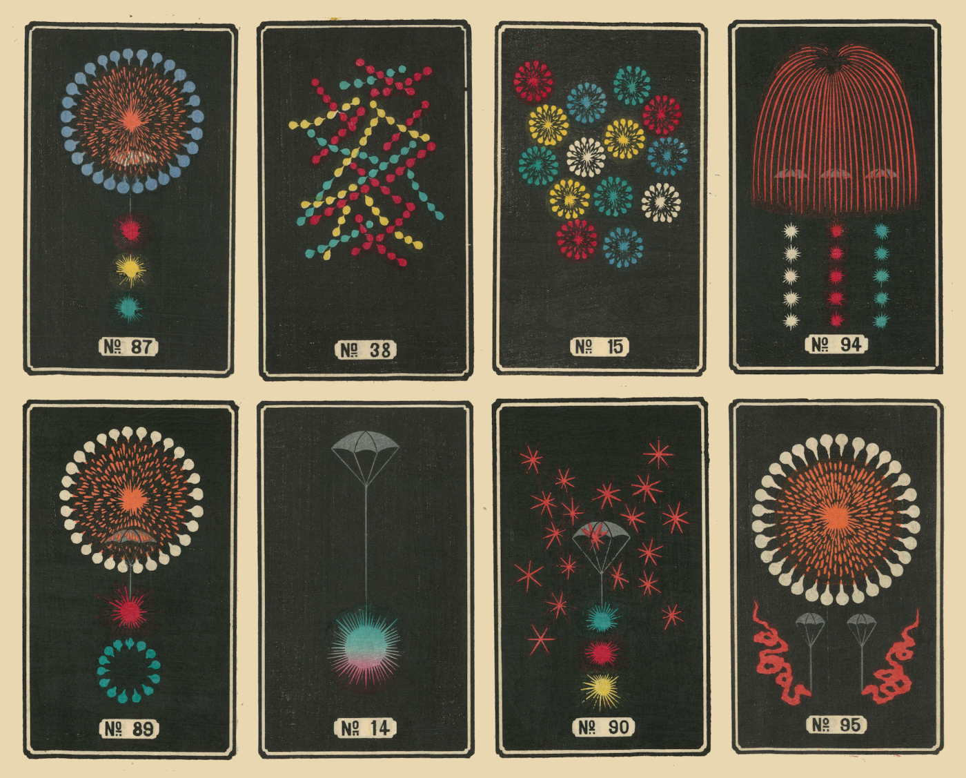 Thumbnail of Flowers of Fire: Illustrations from Japanese Fireworks Catalogues ...