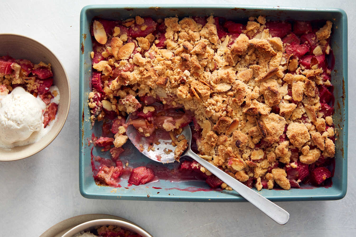 Thumbnail of Browned-Butter Rhubarb Crisp Recipe
