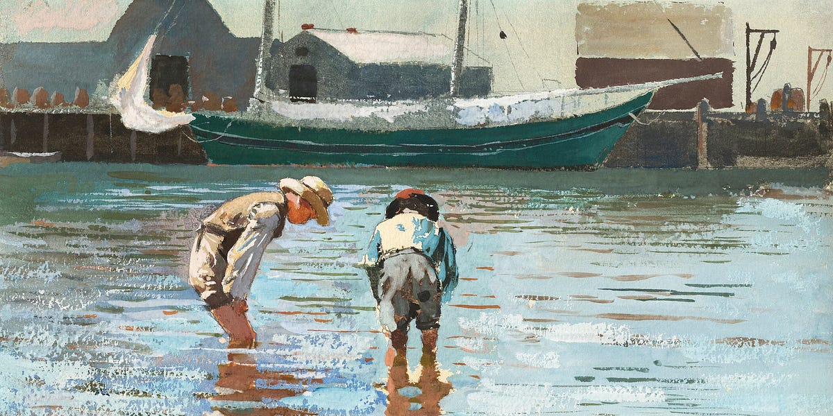 Thumbnail of reading the water