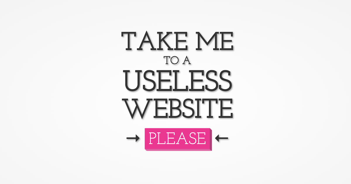 Thumbnail of The Useless Web