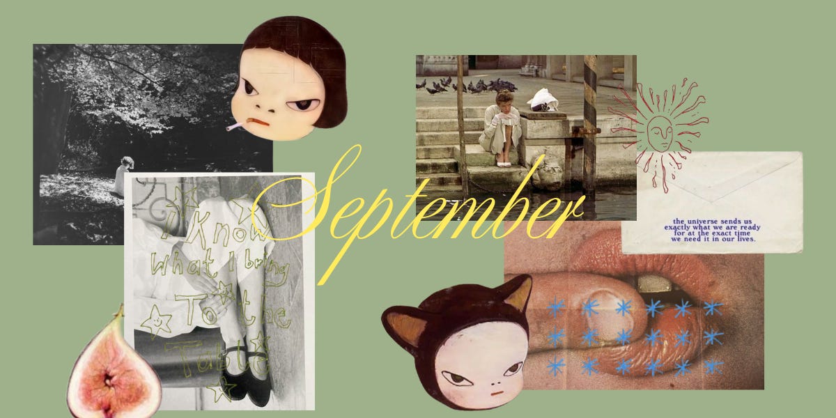 Thumbnail of of which the perfect september is made