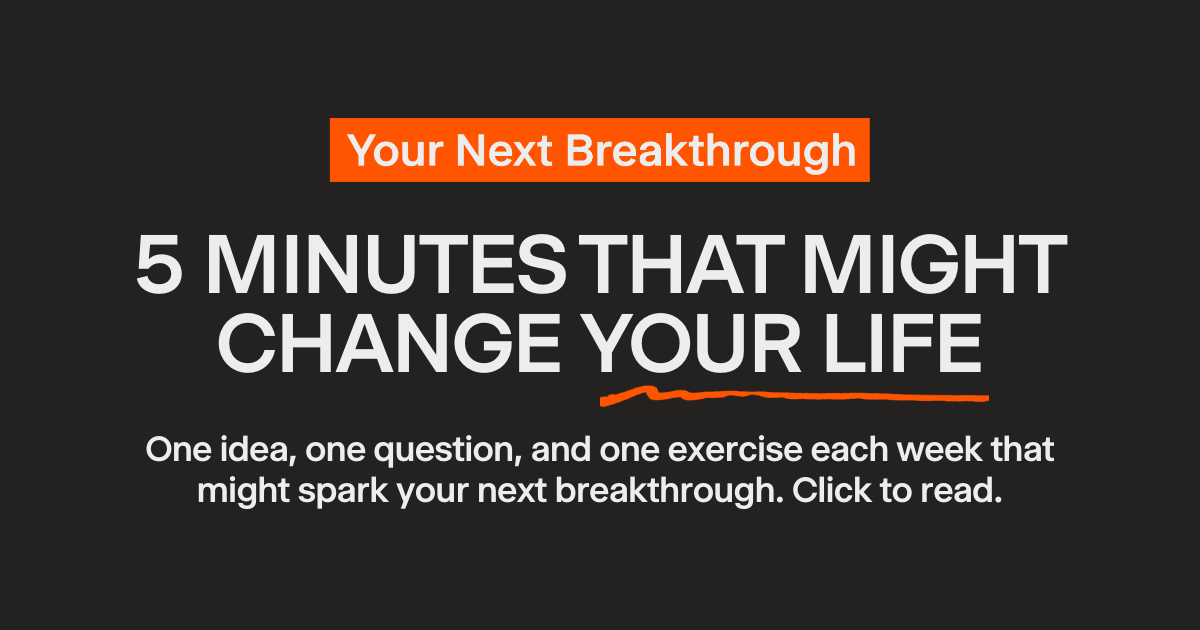 Thumbnail of If Life Is a Lot Right Now... | Your Next Breakthrough