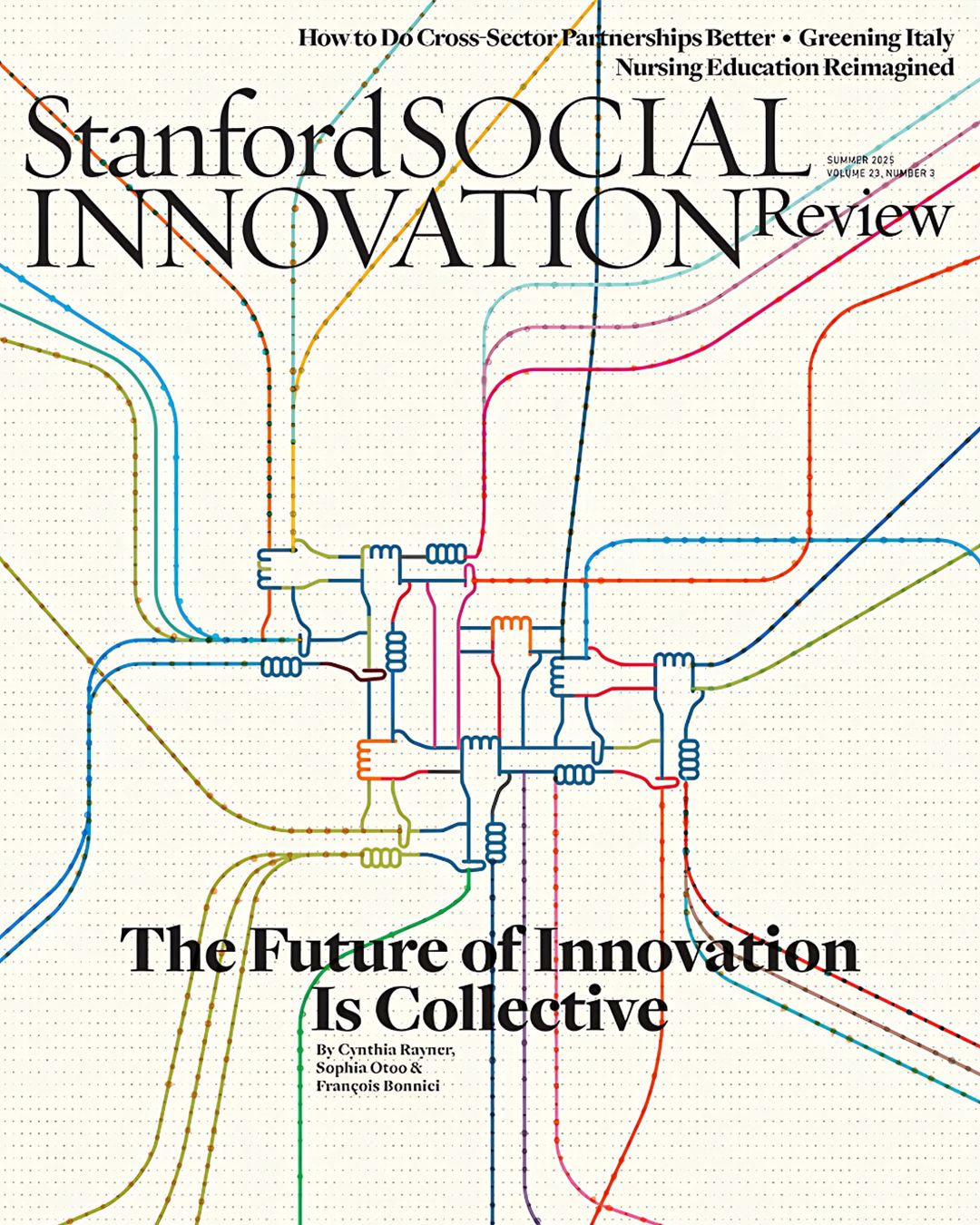 Thumbnail of We're excited to share that "The Future of Innovation is Collective" by Cynthia Rayner, Sophia Otoo, and Dr. François Bonnici is featured in Stanford Social Innovation Review's list of the...