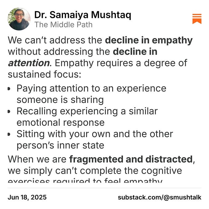 Thumbnail of Dr. Samaiya Mushtaq on Substack