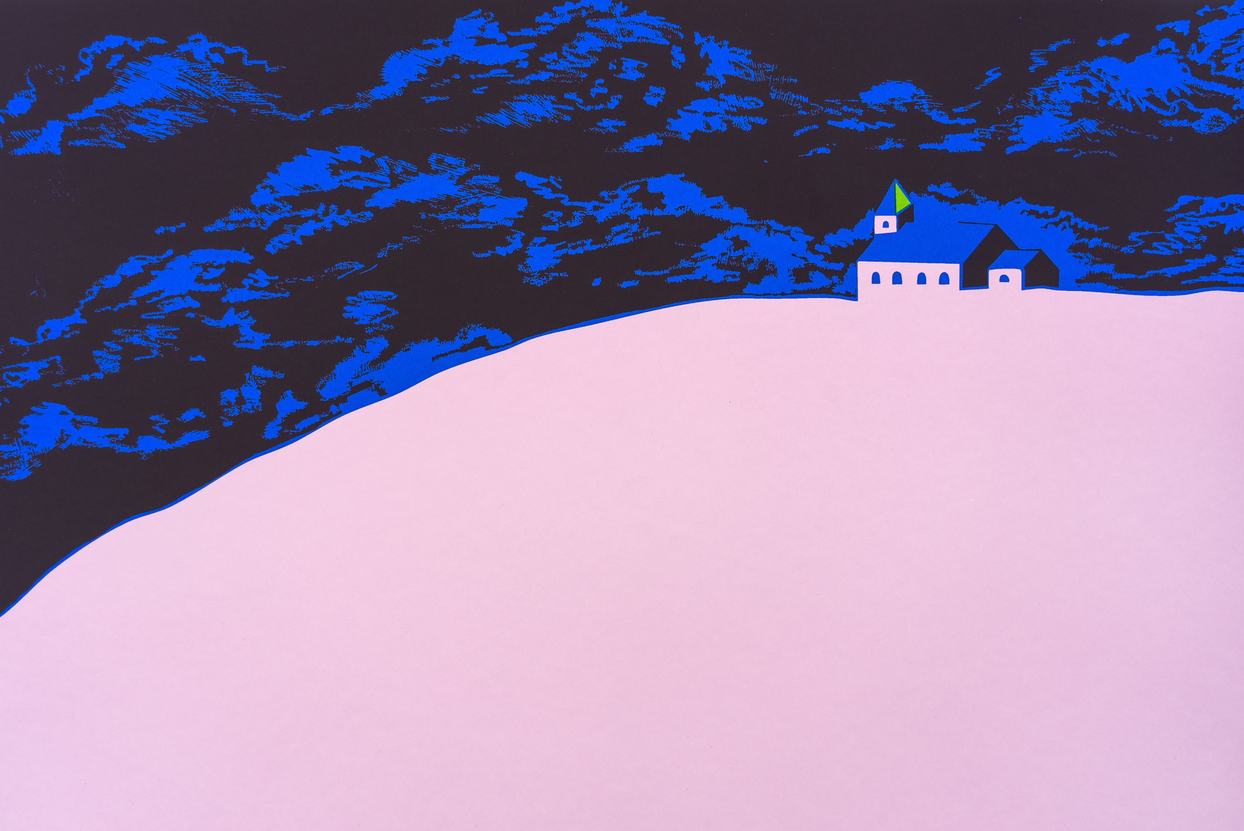 Thumbnail of A Stormy Winter Night Print