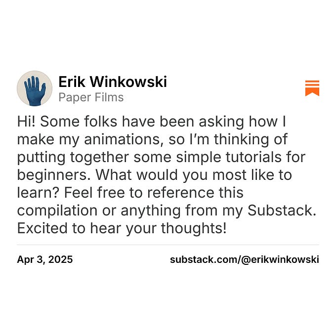 Thumbnail of Erik Winkowski on Substack