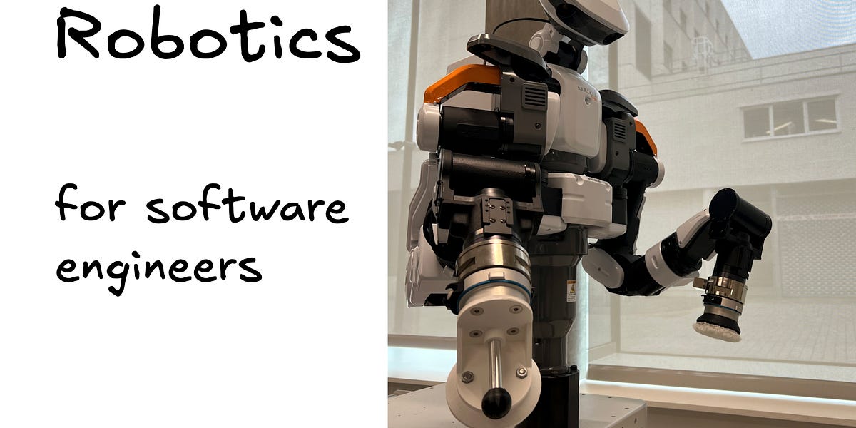 Thumbnail of Robotics for software engineers