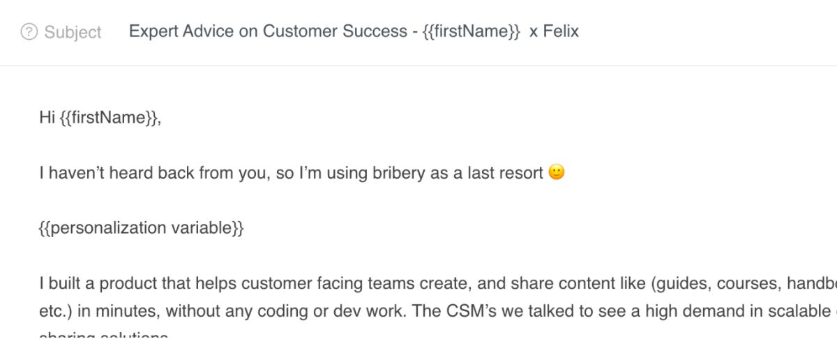 Thumbnail of How to create a cold-email campaign that drives 11%+ reply rates?