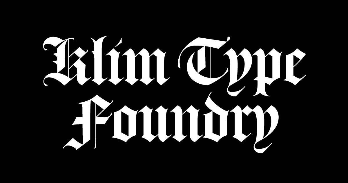 Thumbnail of Klim Type Foundry
