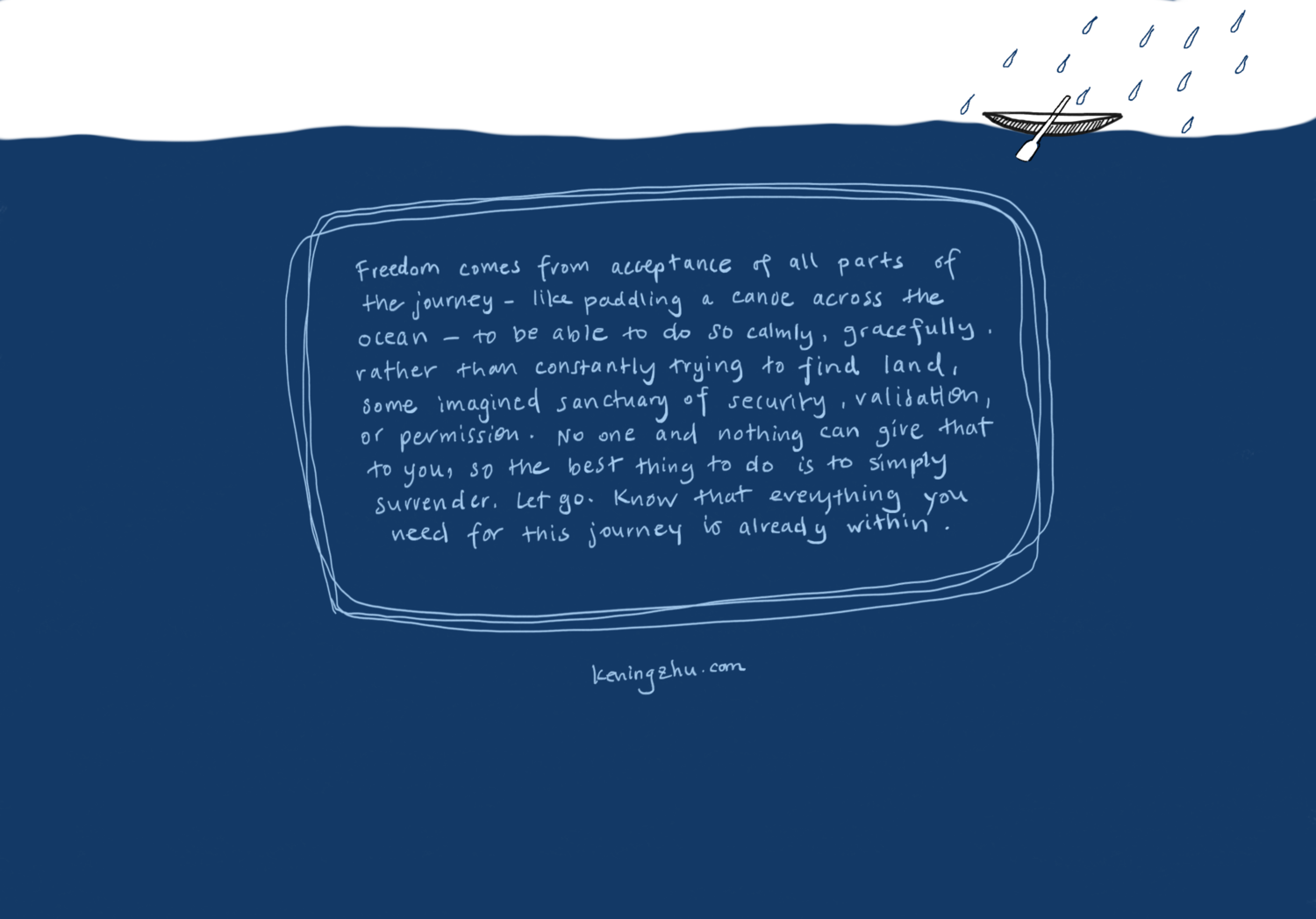 Thumbnail of the secret to freedom in art & business — kening zhu