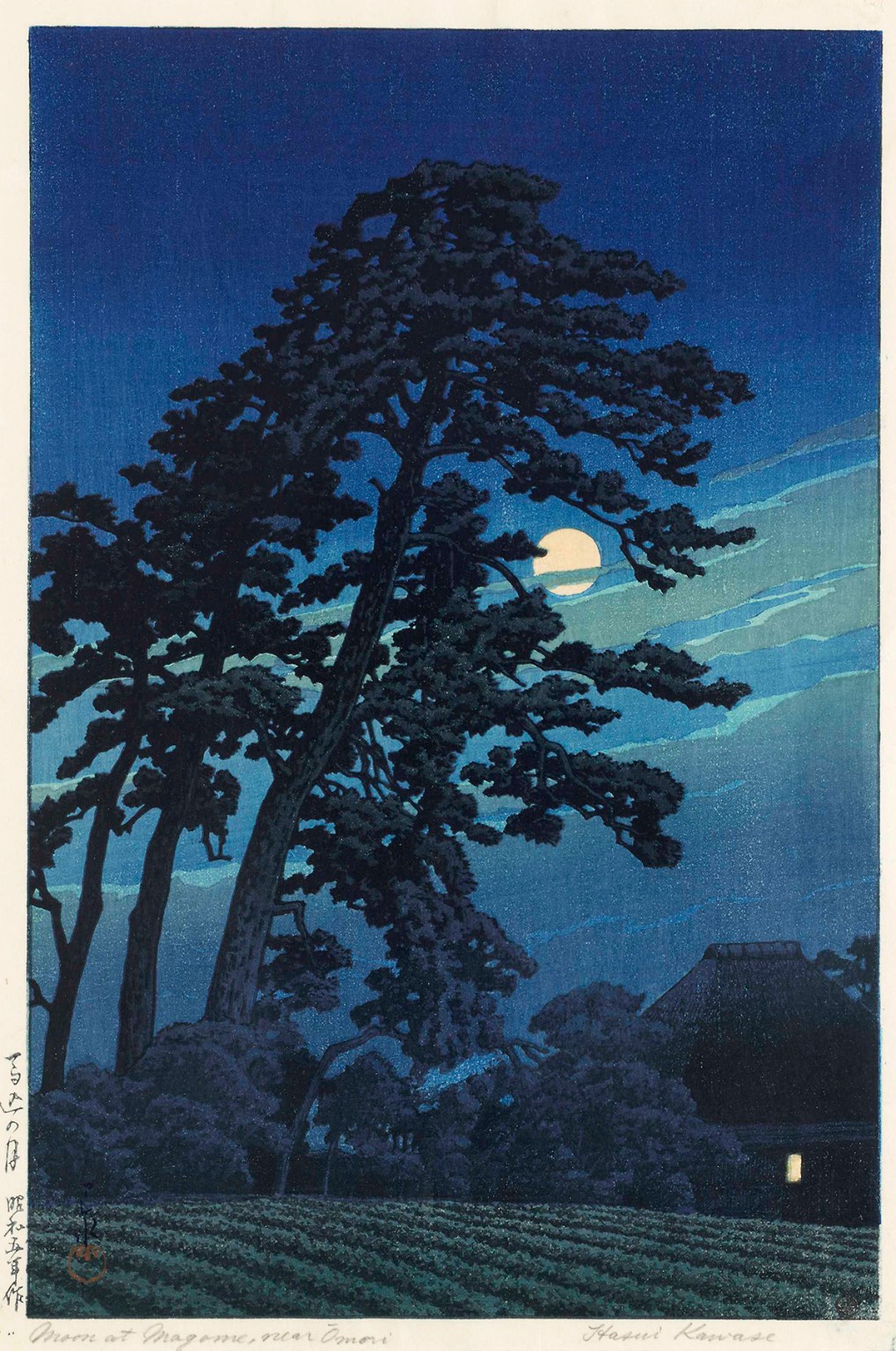 Thumbnail of Of Trees, Tenderness, and the Moon: Hasui Kawase’s Stunning Japanese Woodblock Prints from the 1920s-1950s