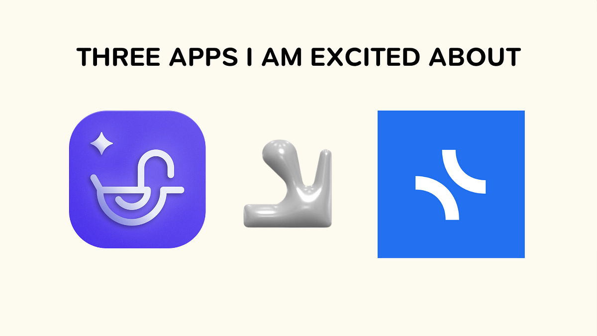 Thumbnail of Three applications that do things differently: A closer look