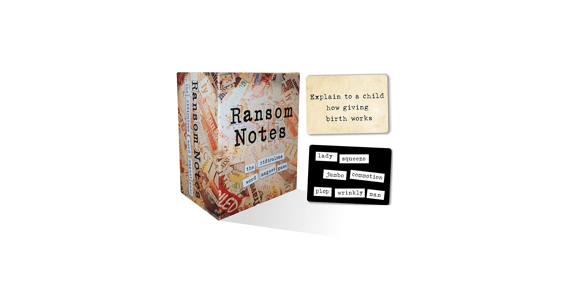 Thumbnail of Ransom Notes - The Ridiculous Word Magnet Party Game, 3+ Players