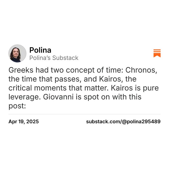 Thumbnail of Polina on Substack