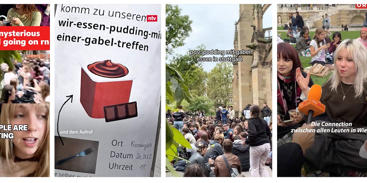 Thumbnail of Eating Pudding With a What?