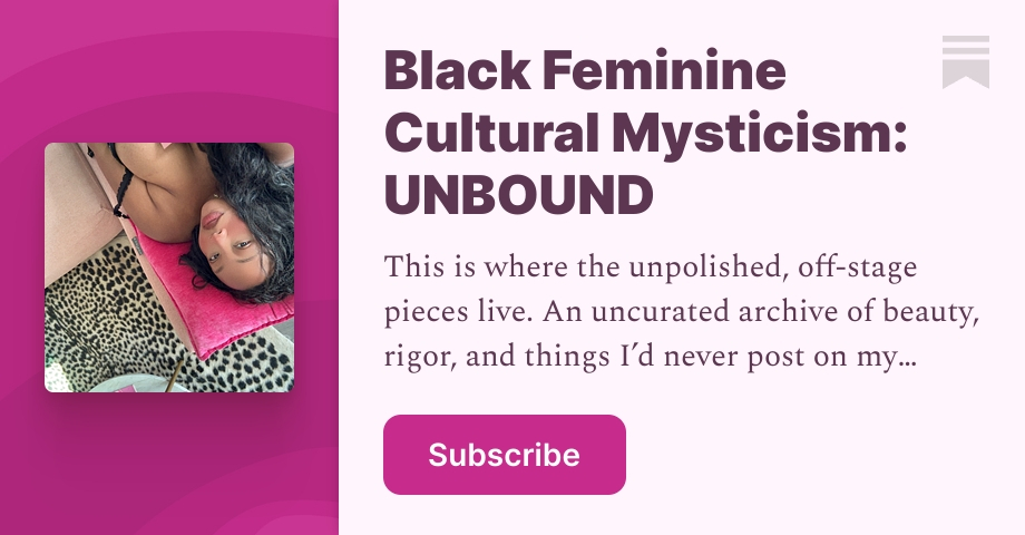 Thumbnail of About - Black Feminine Cultural Mysticism: UNBOUND