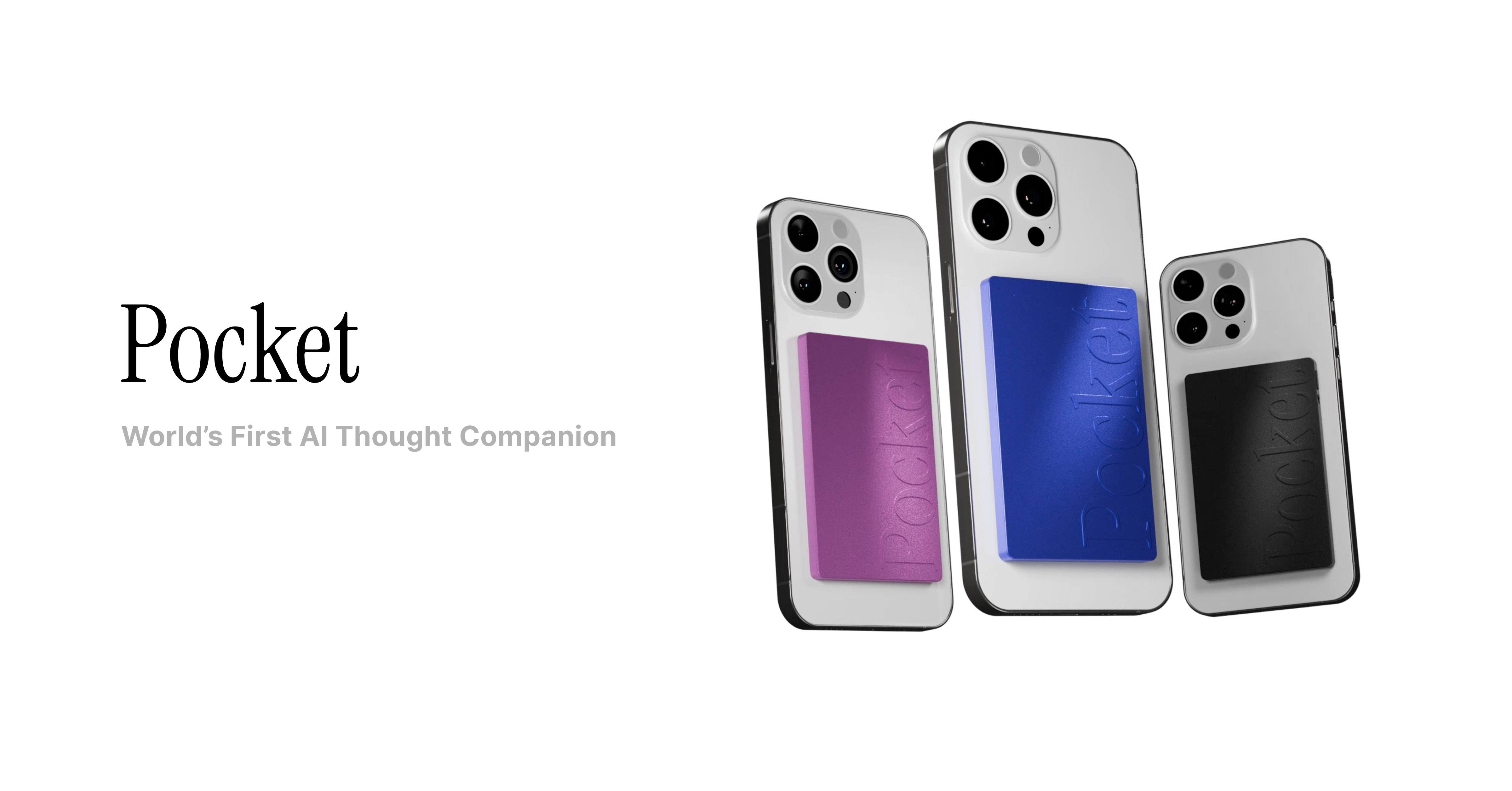 Thumbnail of Pocket - The World's First AI Thought Companion