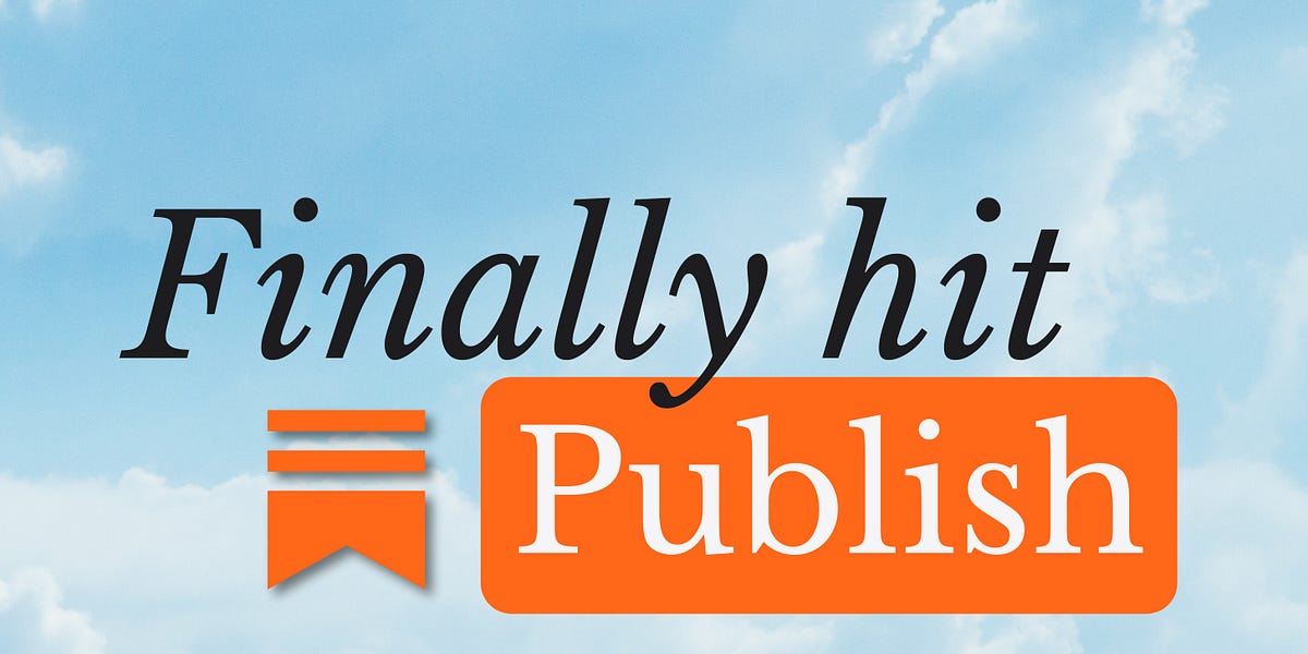 Thumbnail of The Overthinker’s Guide to Writing Your First Substack