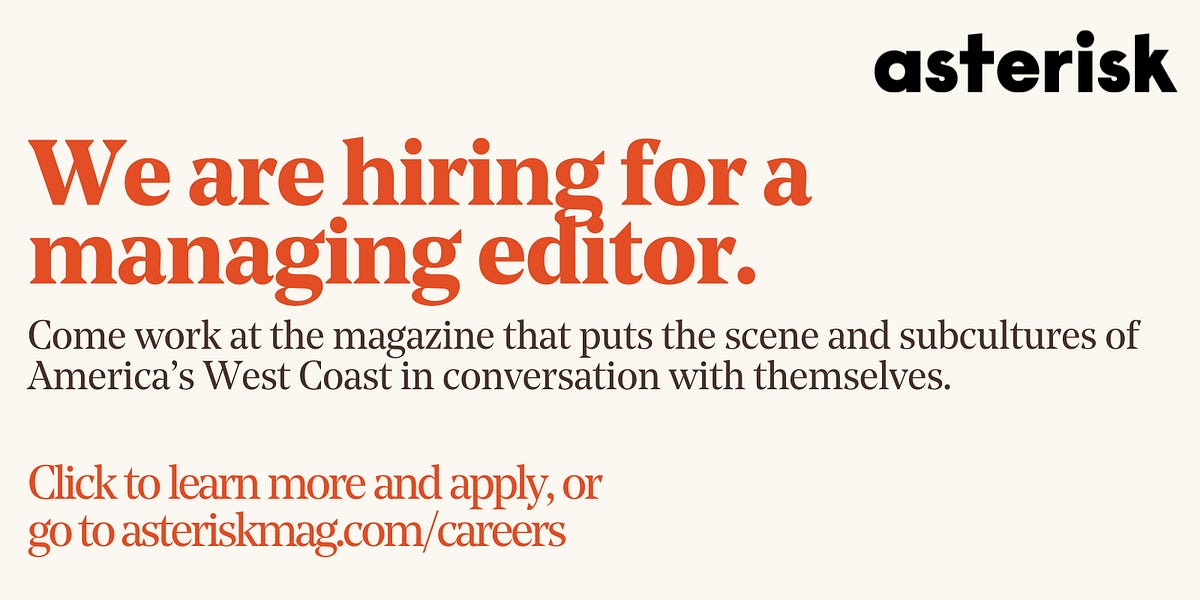 Thumbnail of We're hiring a Managing Editor!