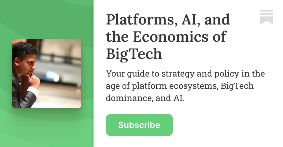 Thumbnail of Tarun Sairam on Platforms, AI, and the Economics of BigTech