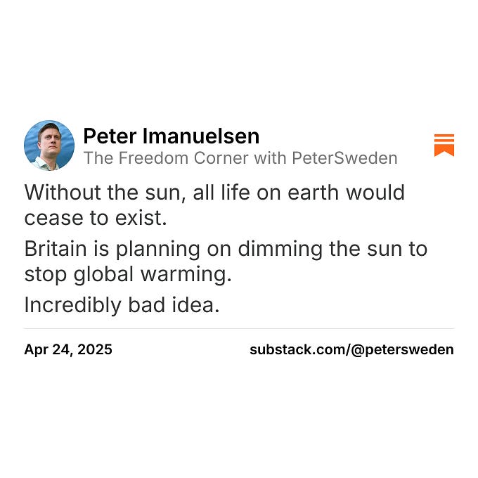 Peter Imanuelsen on Substack