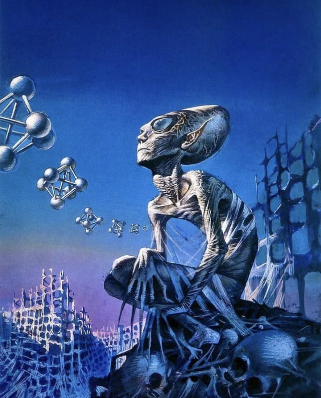 Thumbnail of paintings by British illustrator Bruce Pennington
