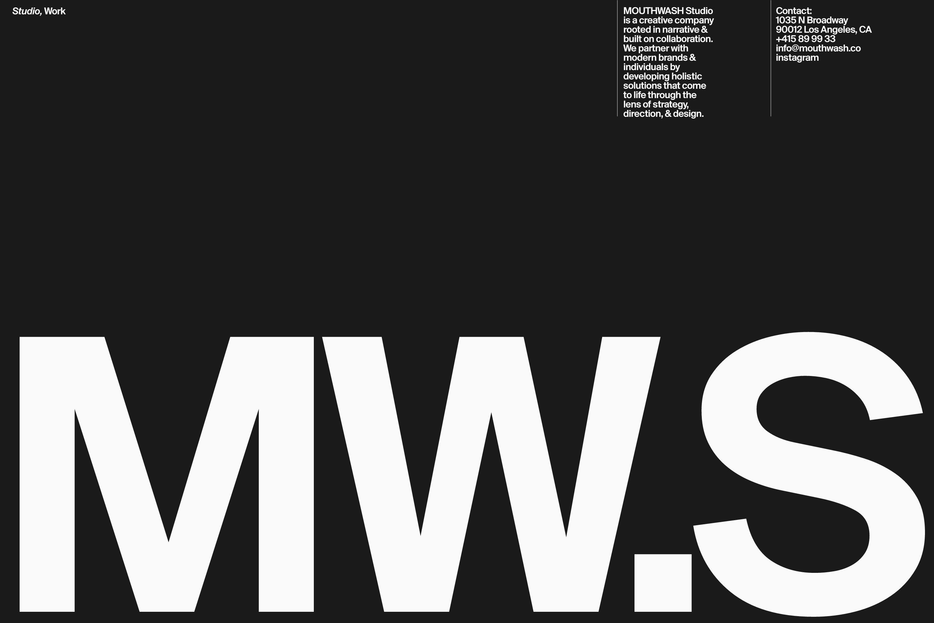 Thumbnail of Mouthwash Studio