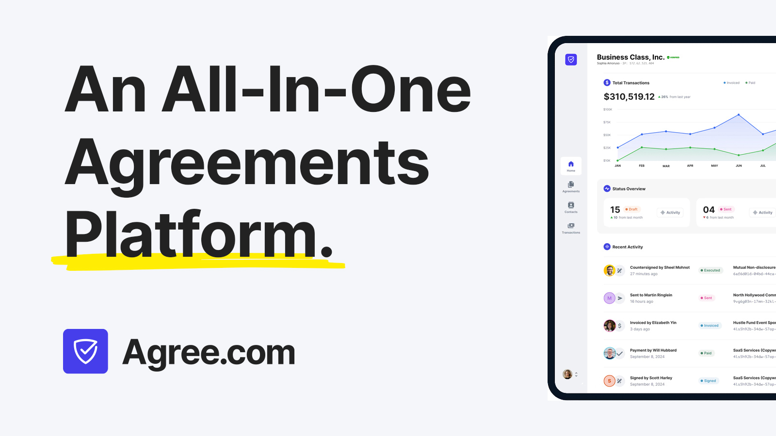 Thumbnail of An all-in-one Agreements Platform