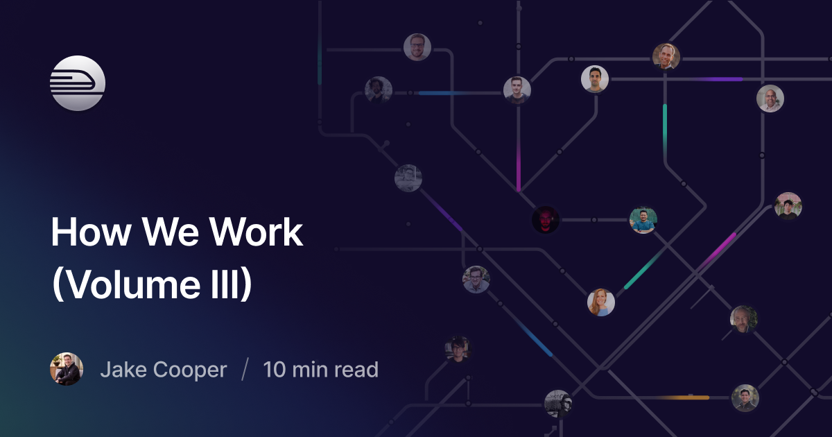 Thumbnail of How We Work (Volume III)