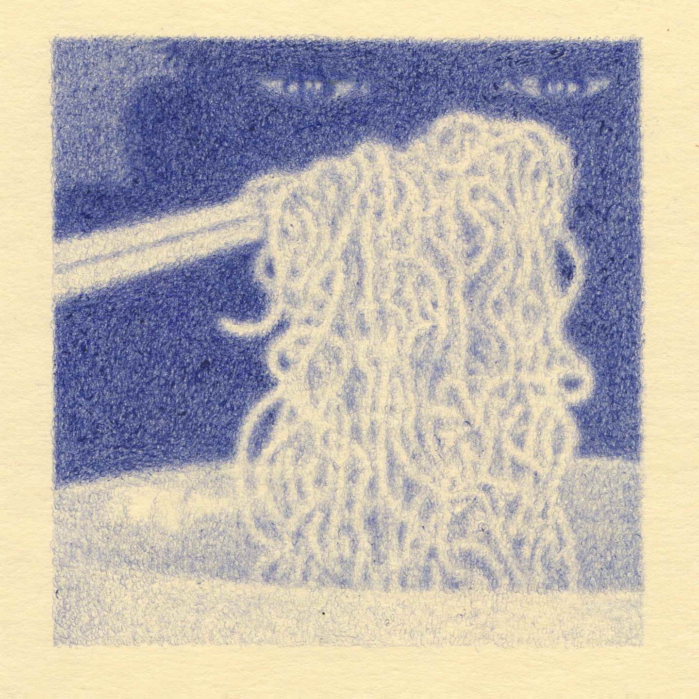 Thumbnail of With only a blue ballpoint pen Dadu Shin creates illustrations dripping in eeriness