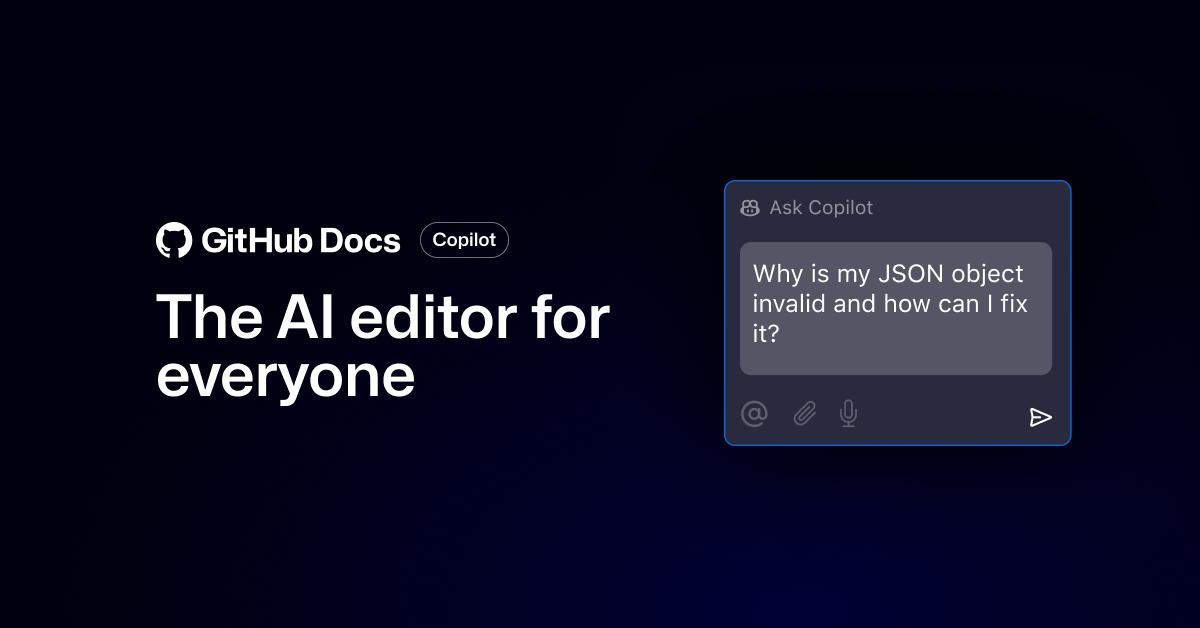 Thumbnail of GitHub Copilot Chat cheat sheet - GitHub Docs