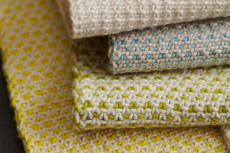 Thumbnail of Colorfield Hand Towels: Free Hand Towel Knitting Pattern