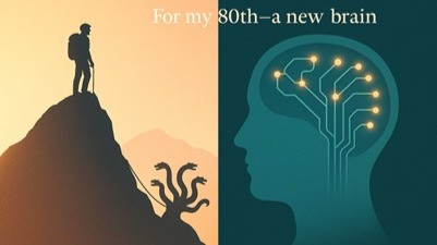Thumbnail of For my 80th birthday I bought myself a new brain