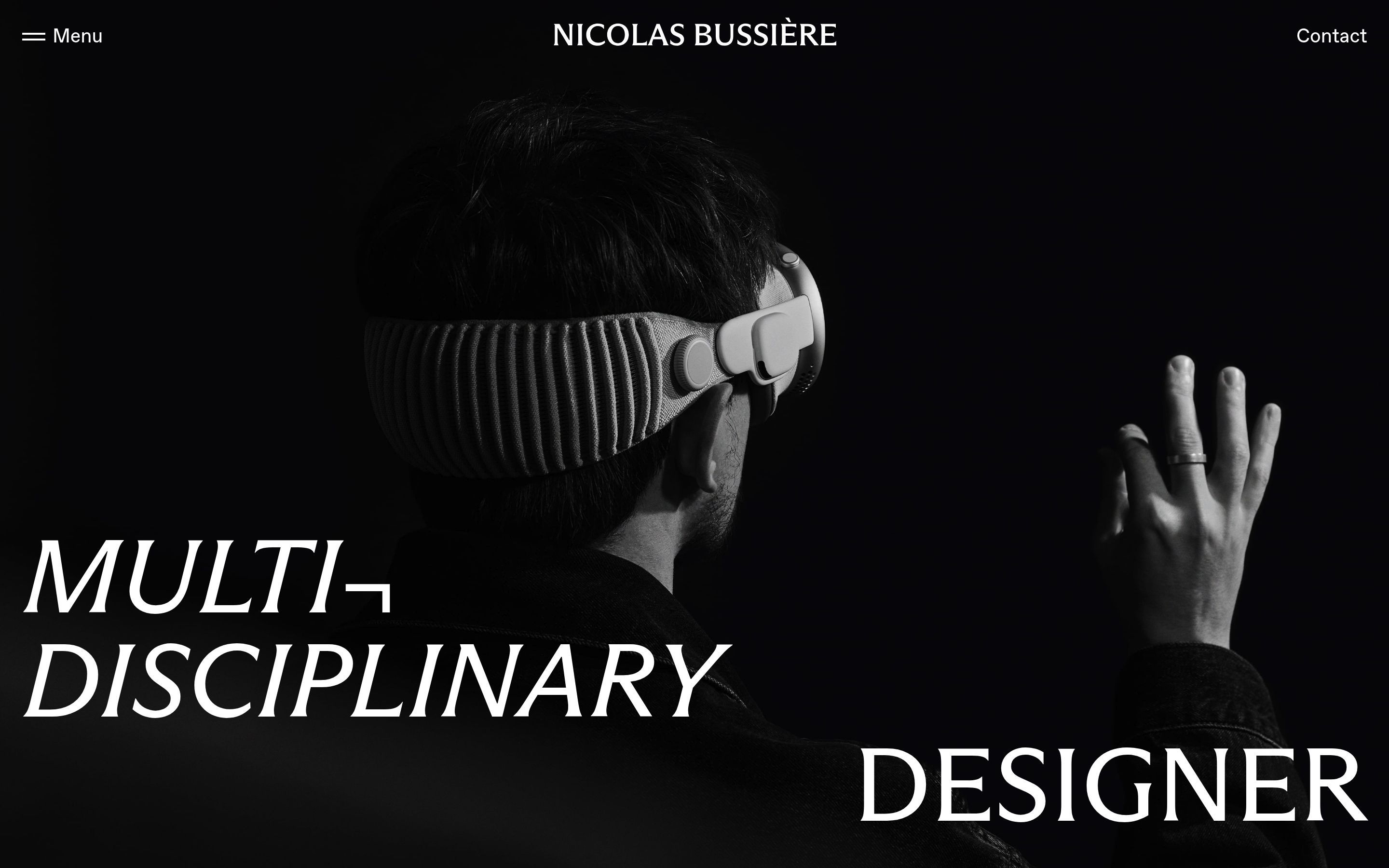 Thumbnail of Nicolas Bussière - webdesign inspiration