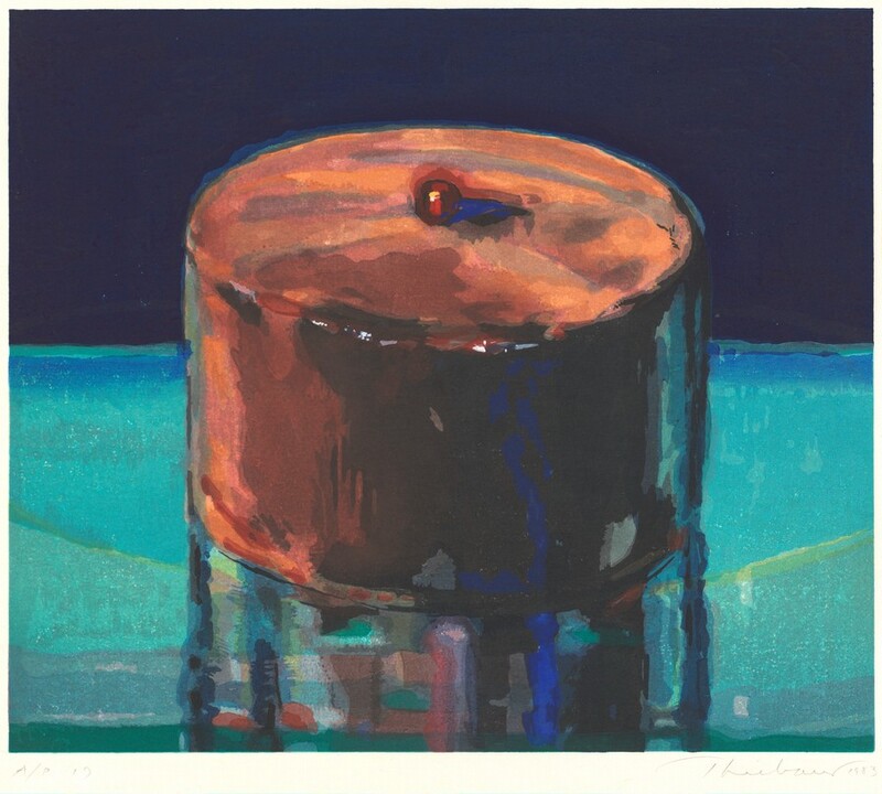 Thumbnail of Dark Cake [artist's proof] by Wayne Thiebaud, Crown Point Press