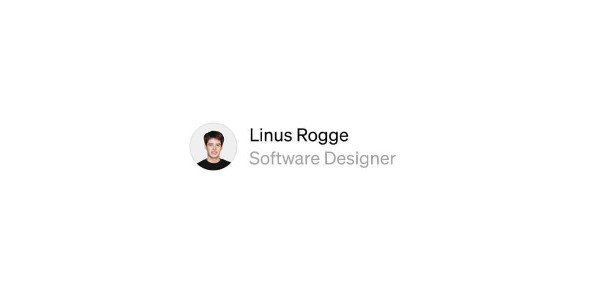 Thumbnail of Linus Rogge