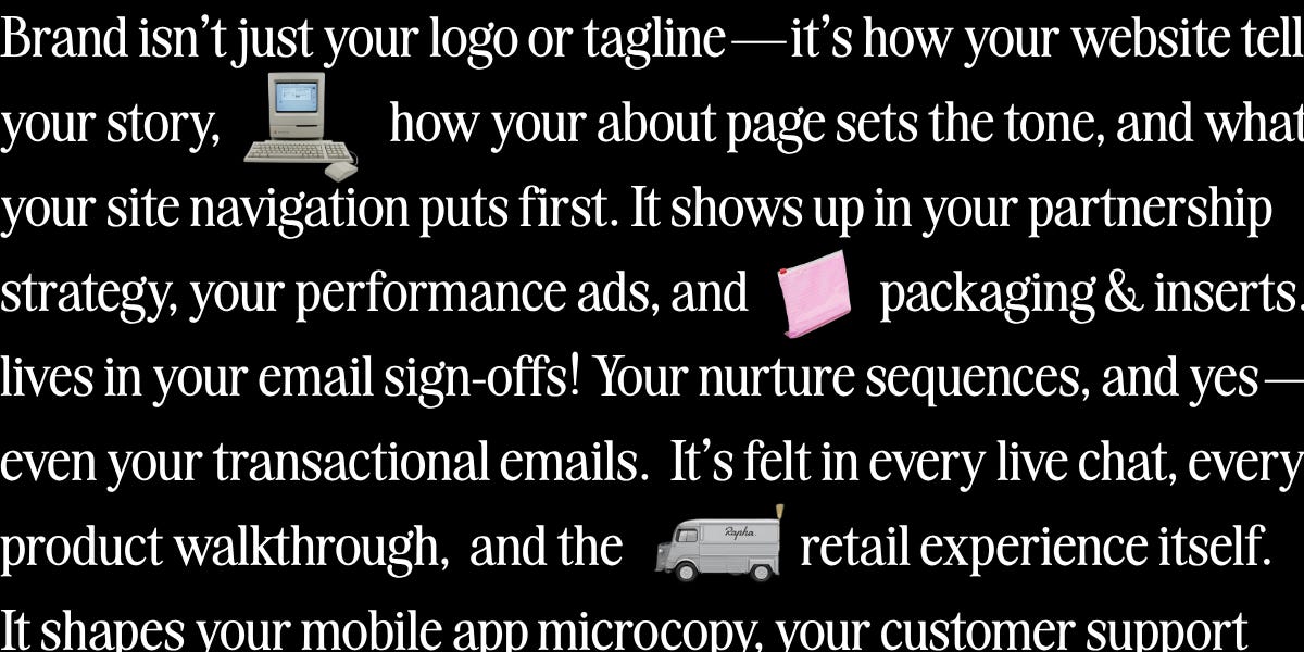 Thumbnail of 🧠 50 Ways to Leave Your Guidelines (And Actually Build a Brand)