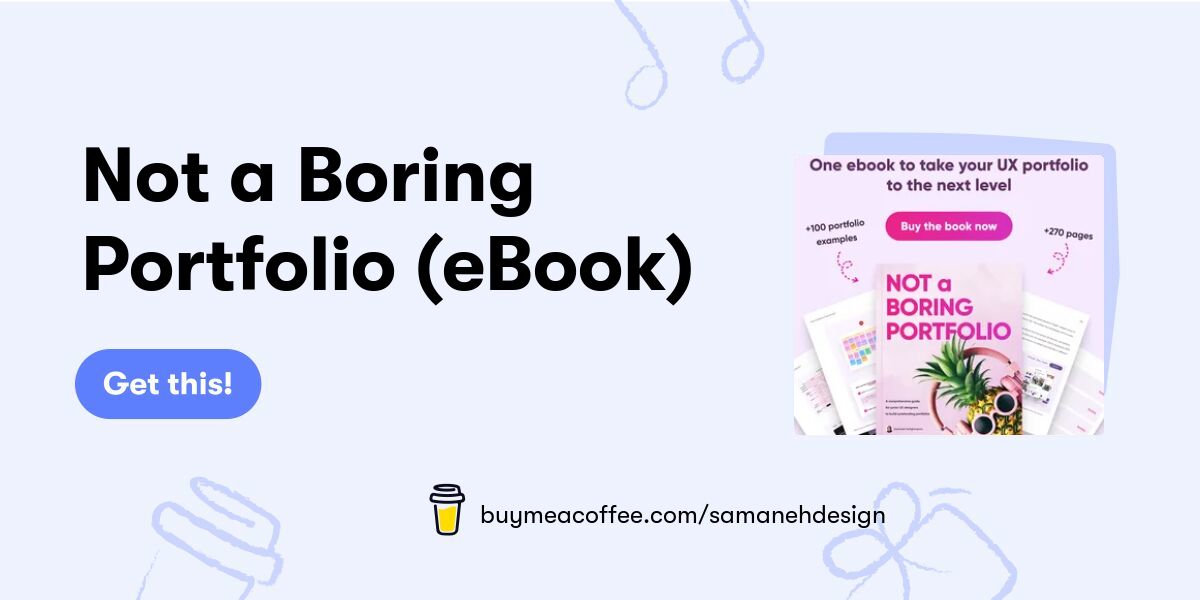 Thumbnail of Not a Boring Portfolio (eBook)